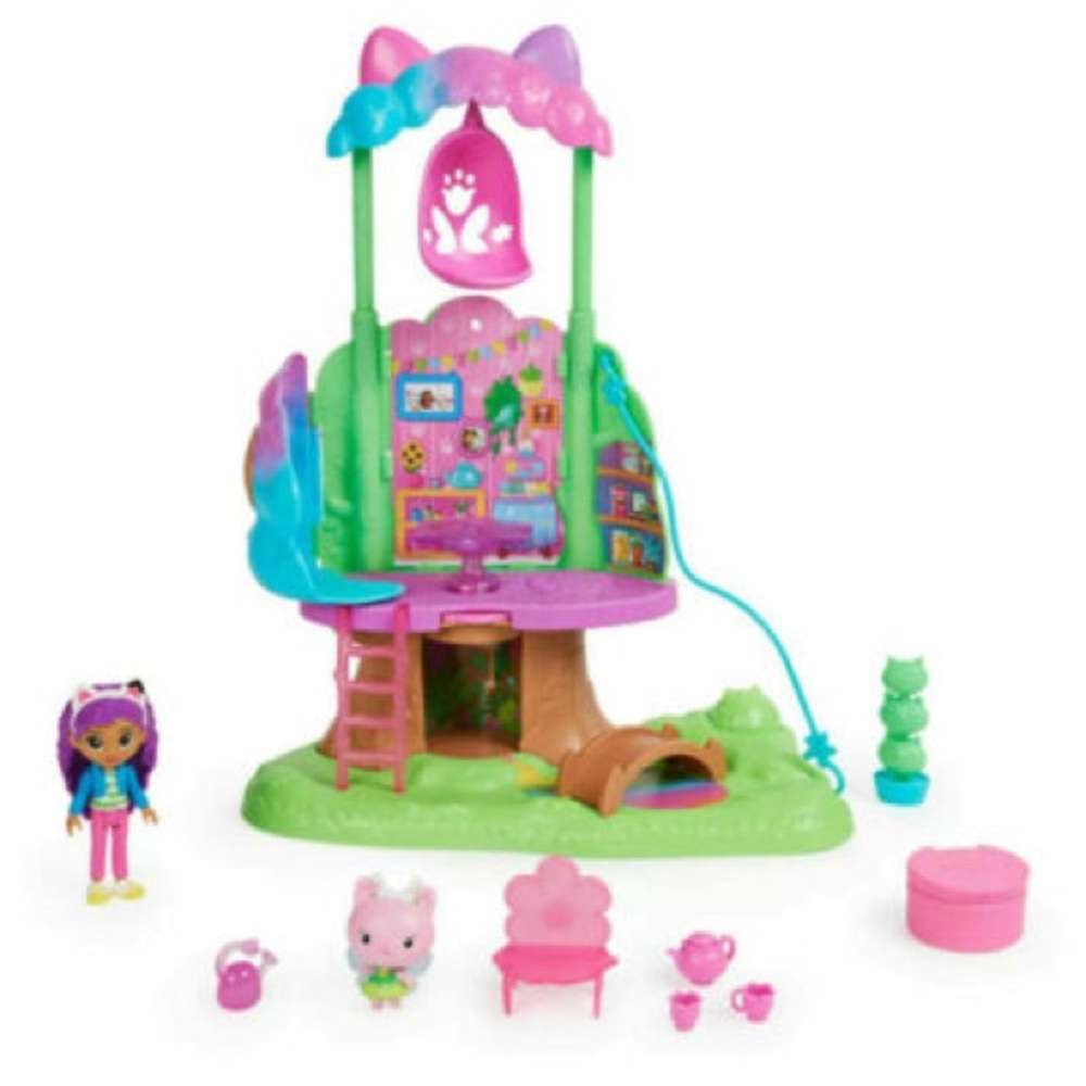 Gabby’s Dollhouse Transforming kitty Fairy’s Garden